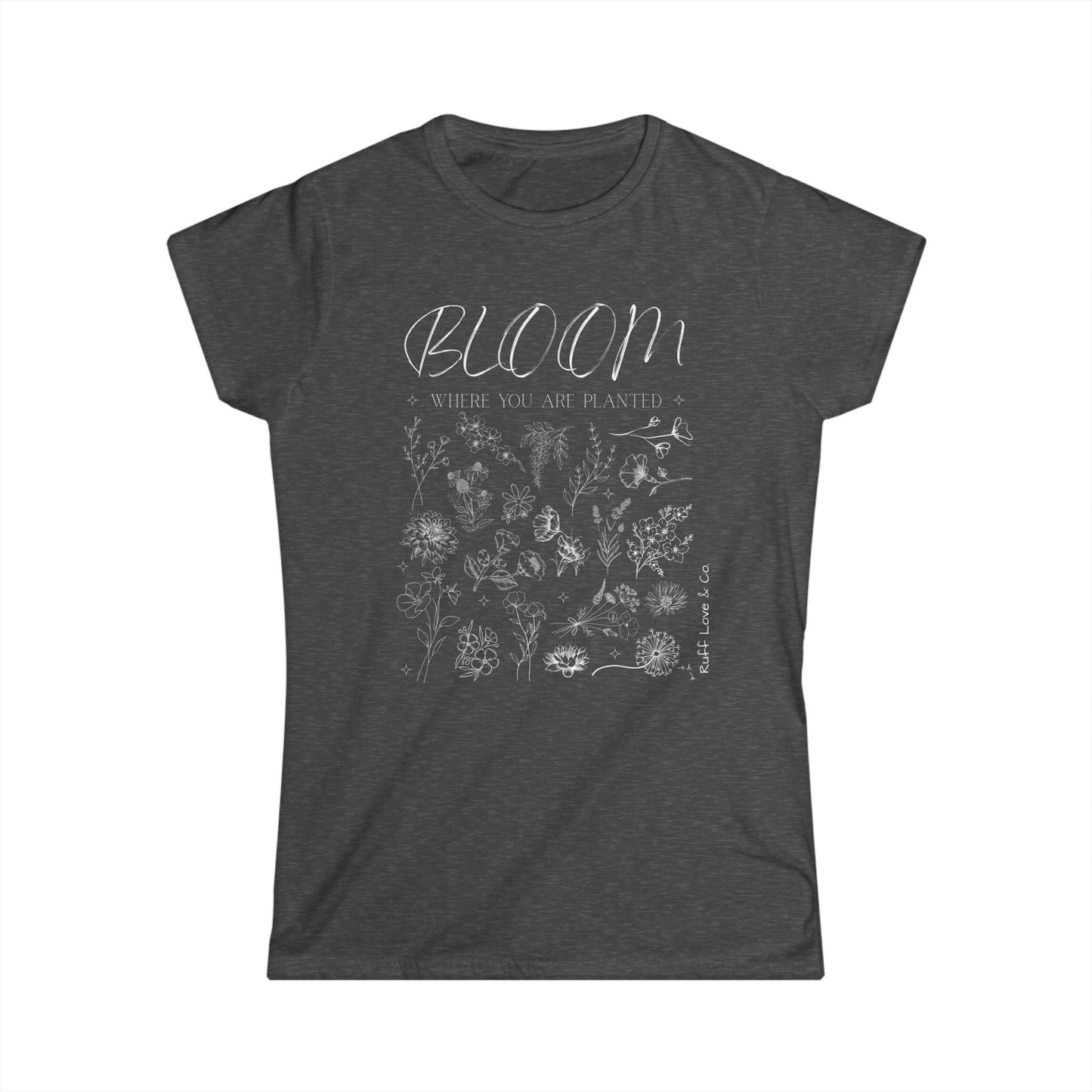 "Bloom Where You Are Planted" Women's Graphic Tee