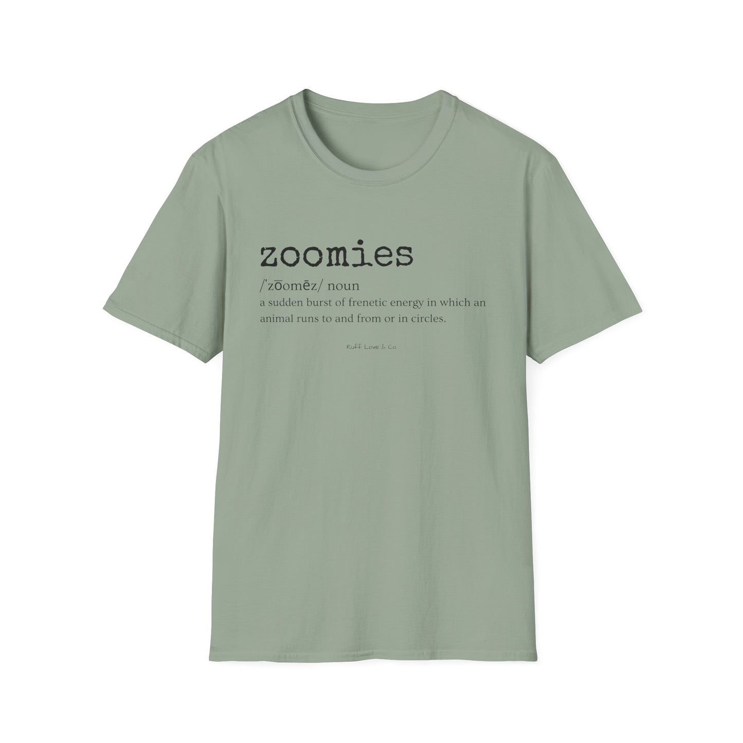 "Zoomies Definition" Unisex Tee