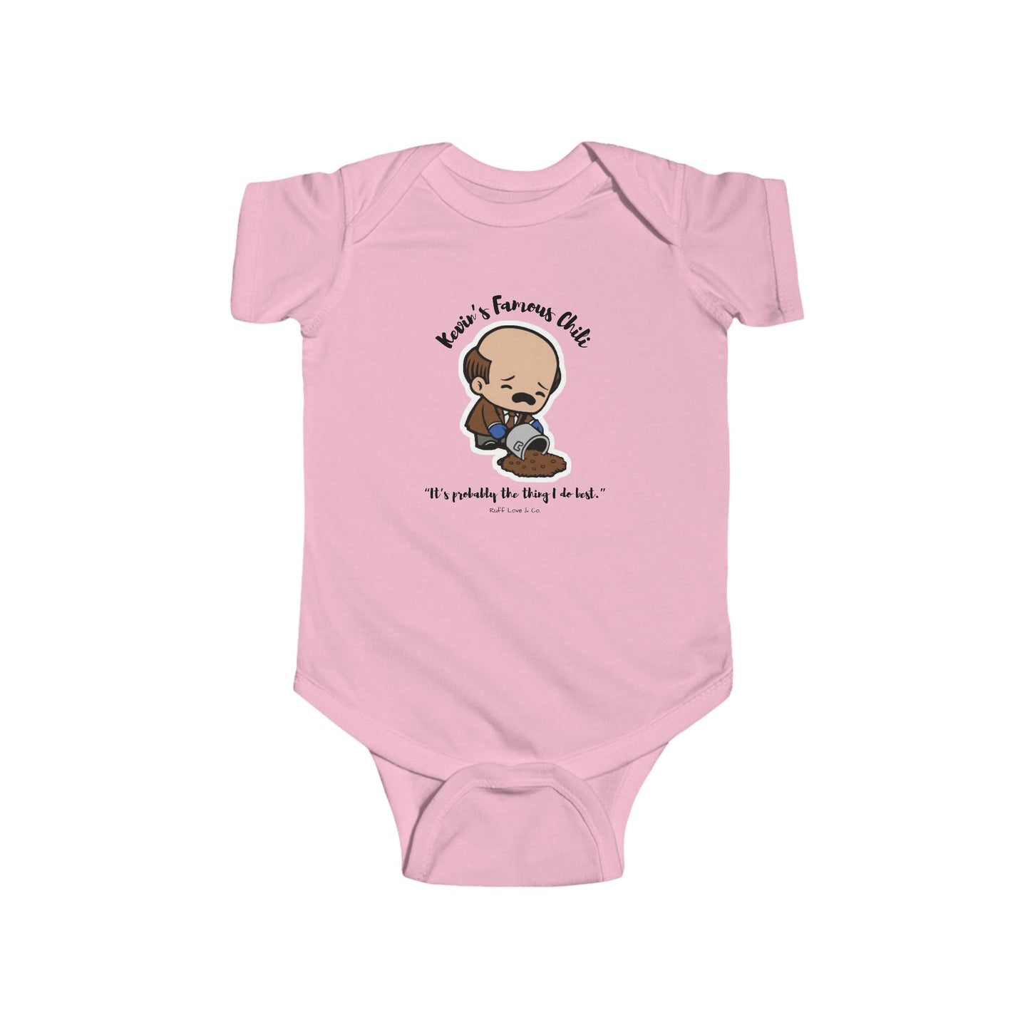 "Kevin's Famous Chili" Baby Onesie