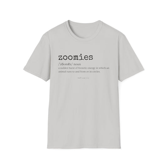 "Zoomies Definition" Unisex Tee