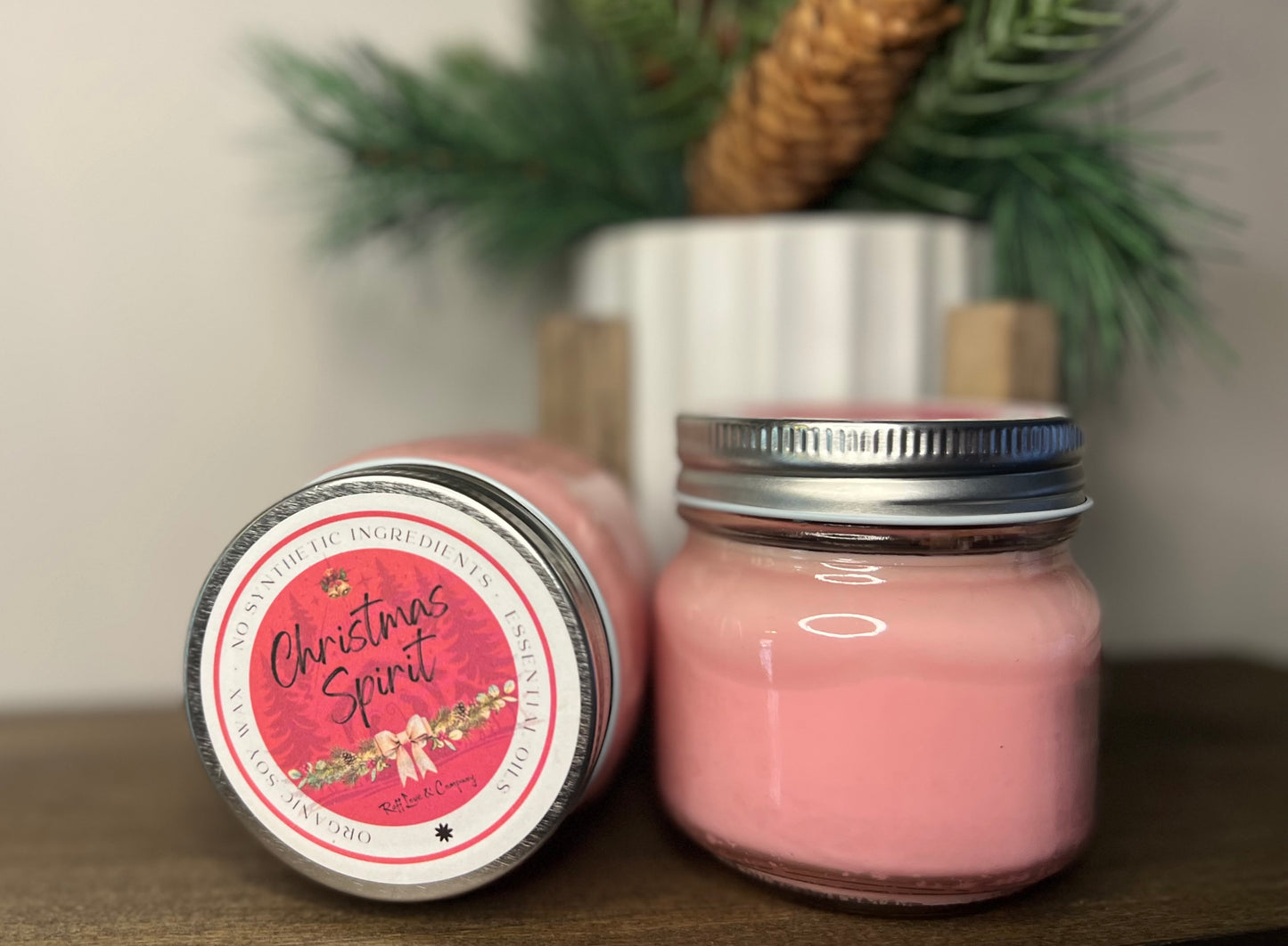 Christmas Spirit Candle