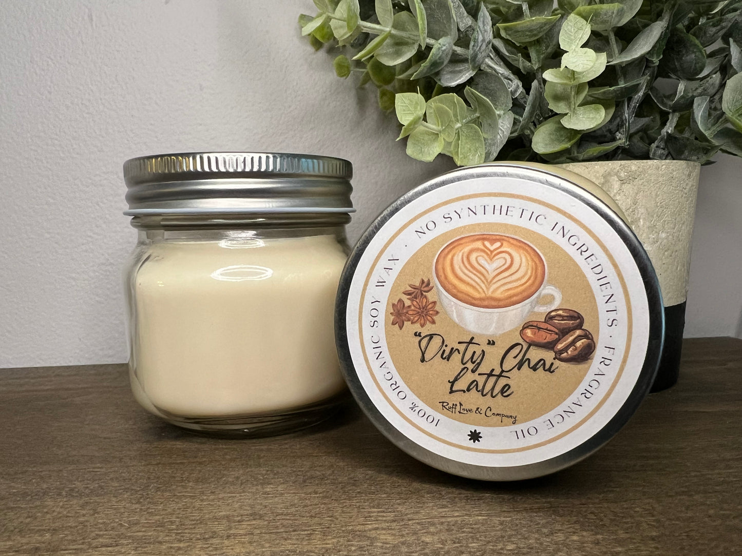 “Dirty” Chai Latte Candle