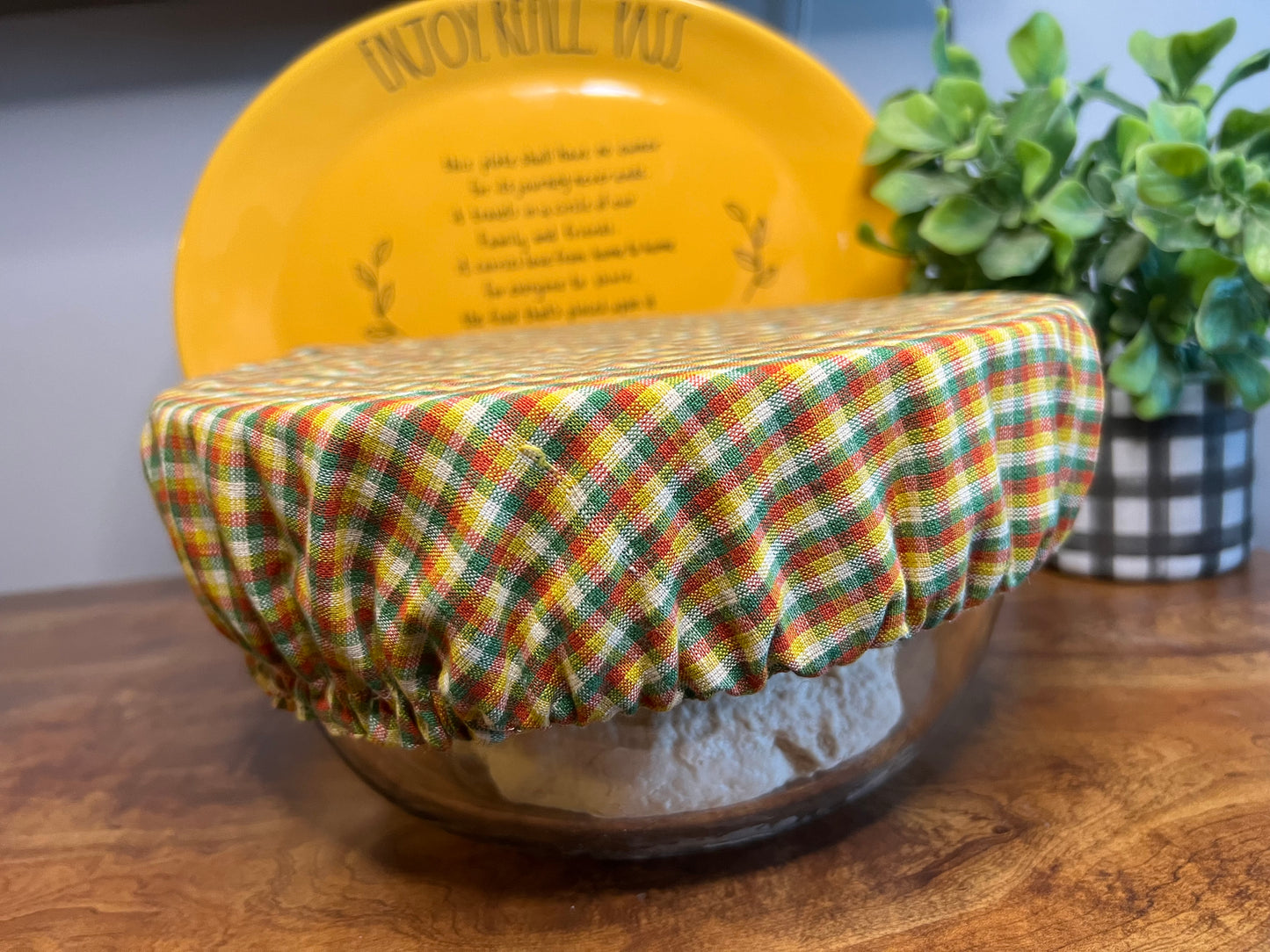 Reusable Cotton Bowl Cover