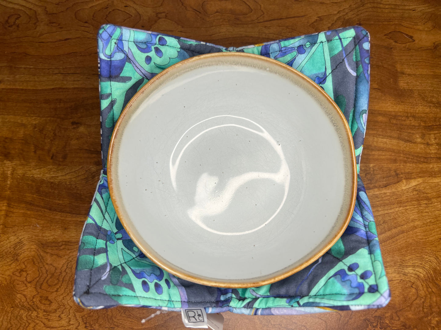 Beachy Reversible Bowl Cozy