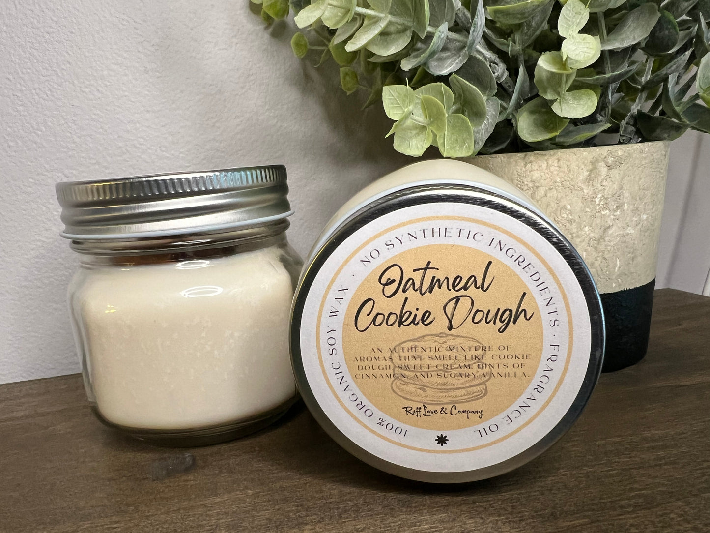 Oatmeal Cookie Dough Candle