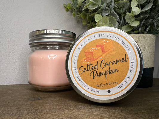 Salted Caramel Pumpkin Candle