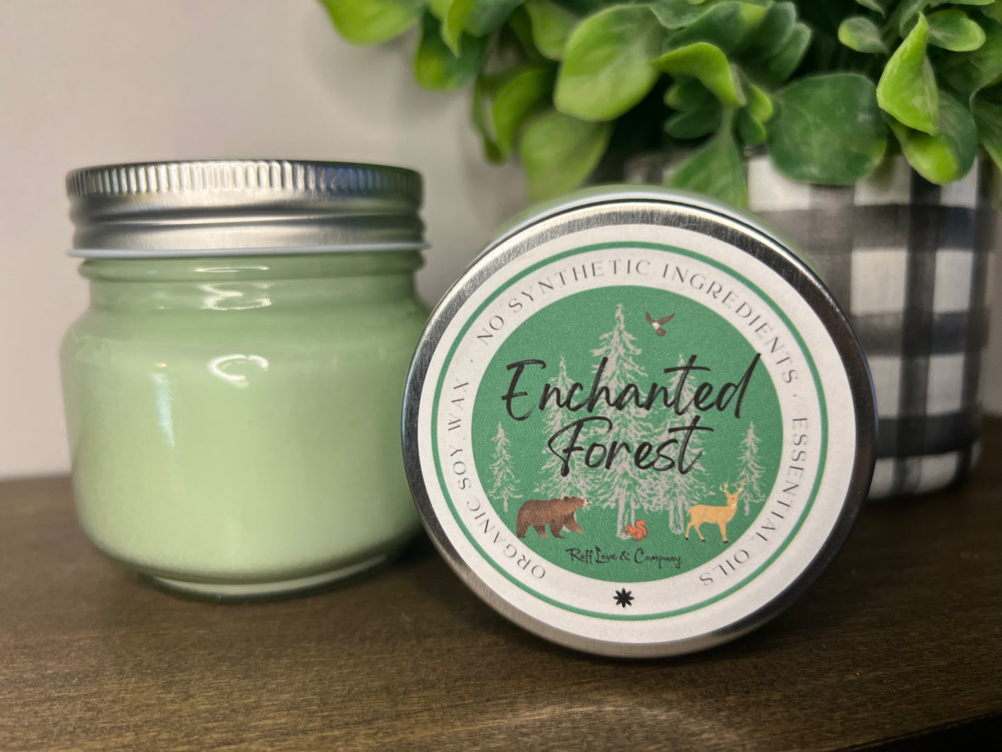 Enchanted Forest Candle