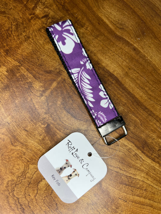 Purple Hawaiian 🌺 Key Fob